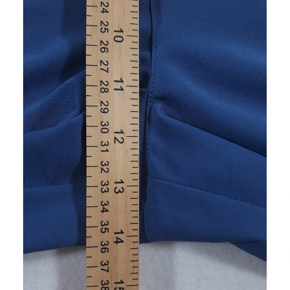 Short Par 4 Men Golf Pants 40x30 Blue Stretch Performance Athletic Lightweight